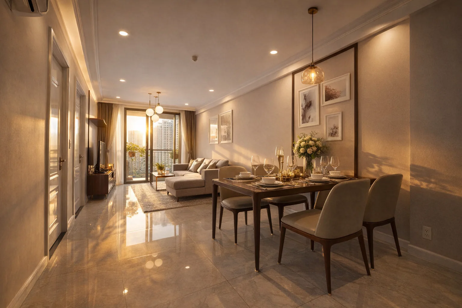 Căn hộ 2 phòng ngủ cao cấp 3